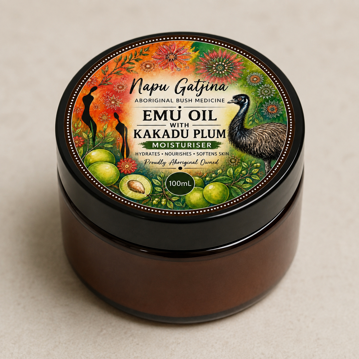 Emu oil & Kakadu plum moisturiser 100ml