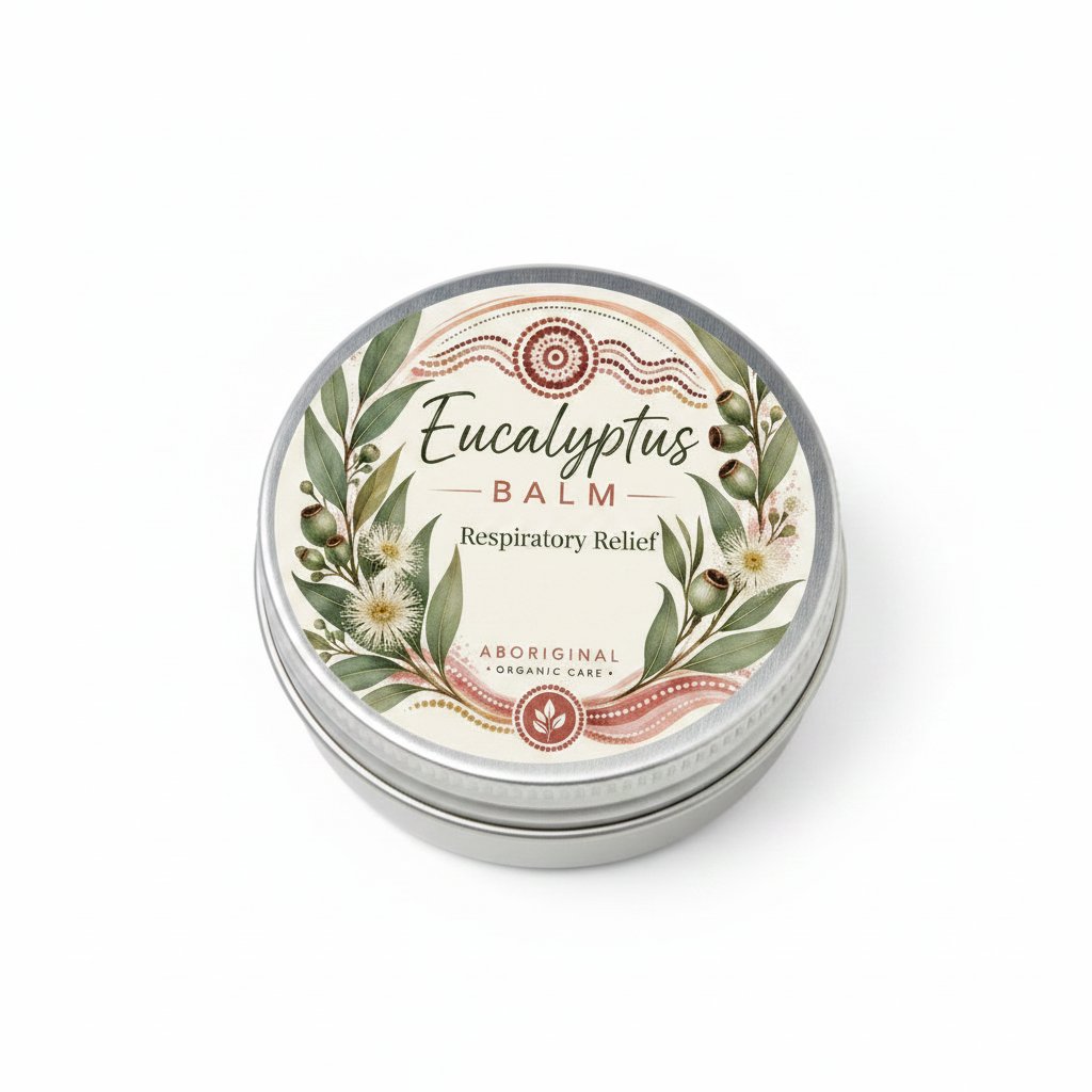 Eucalyptus Balm Tin - Top View