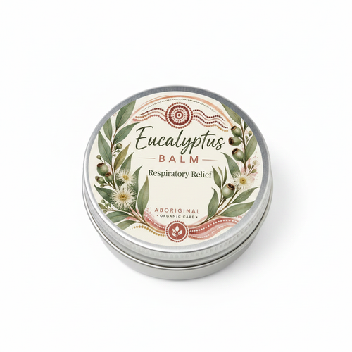 Eucalyptus Balm Tin - Top View